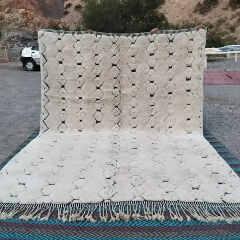 Beni Ourain Geometric Rug